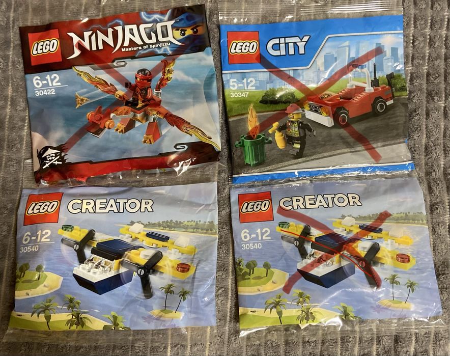 !!! МІНІФІГУРКИ лего LEGO різних СЕРІЙ запаковані !!!