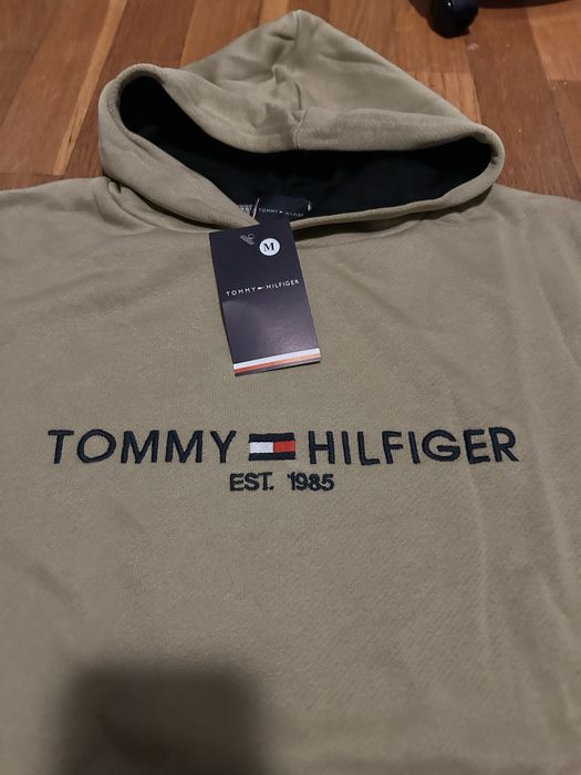 sweat tommy hilfiger caqui