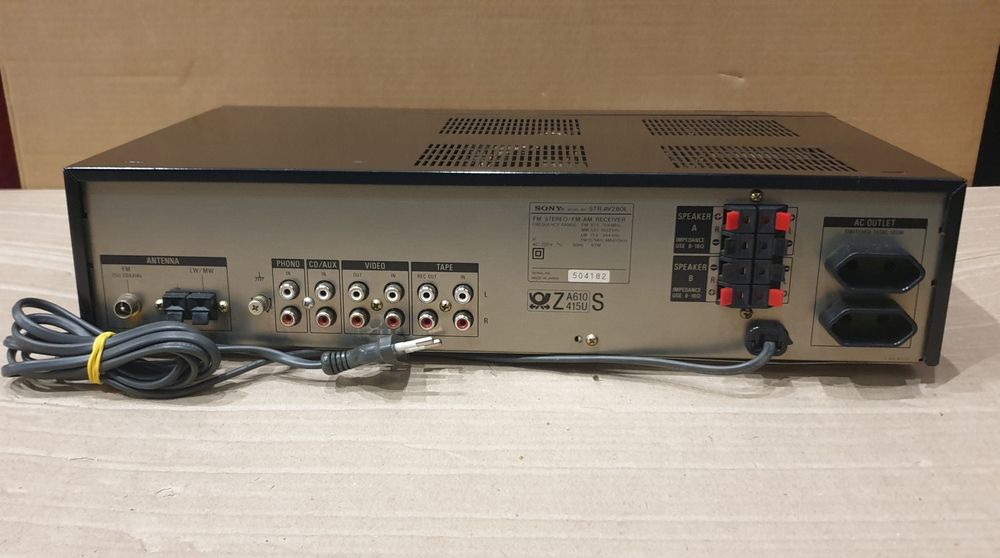 Sony STR-AV280L Японський Hi-fi стереоресивер.