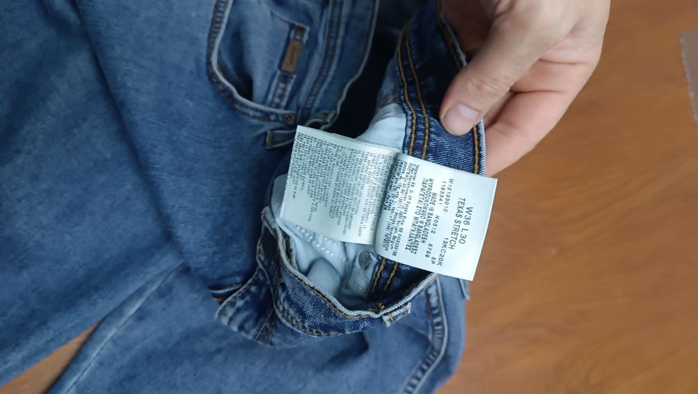 Джинси wrangler оригінал w36L30