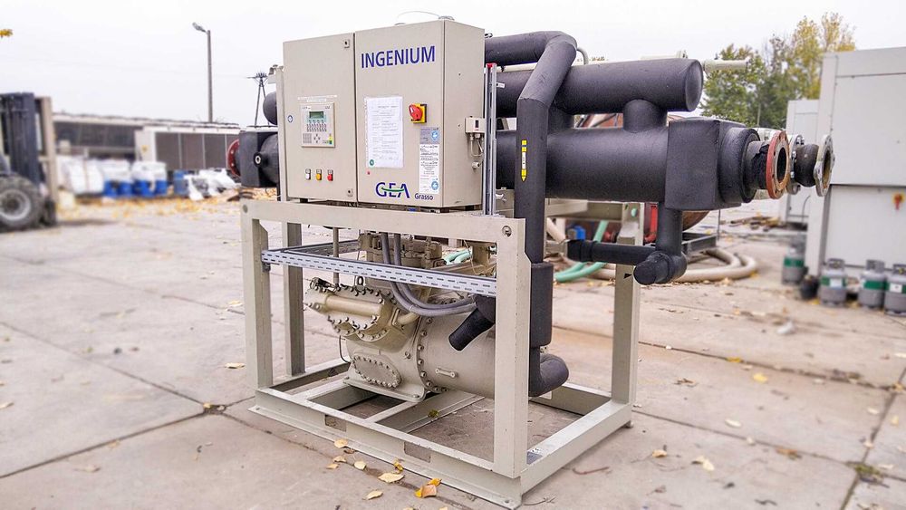 Аміачний Чіллер / Чиллер GEA GRASSO 350 кВт 2005 р. Б/У