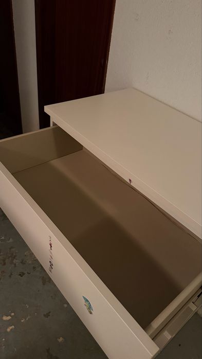Cómoda TANGE 4 gavetas branco