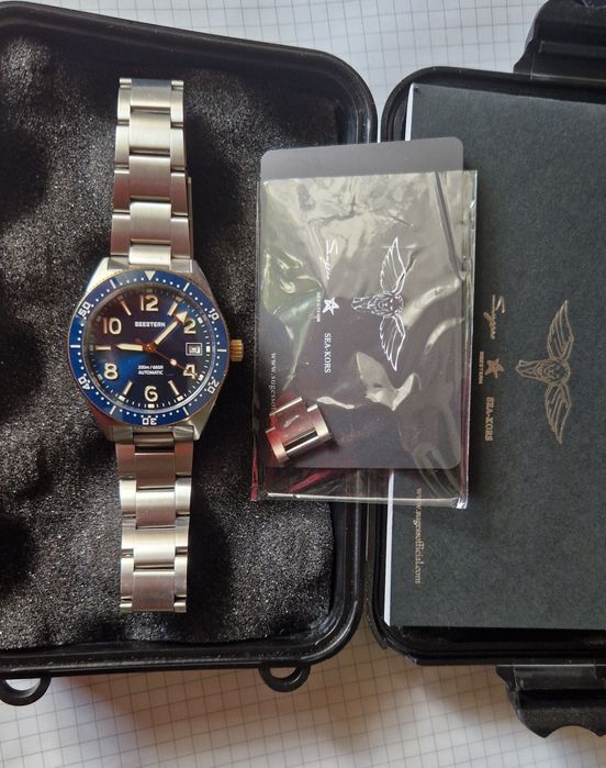 Zegarek Seestern, wr 200, automatic
