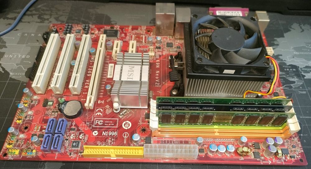 Retro !!! MSI MS-7369 + Phenom X4 9750 + 6GB ram