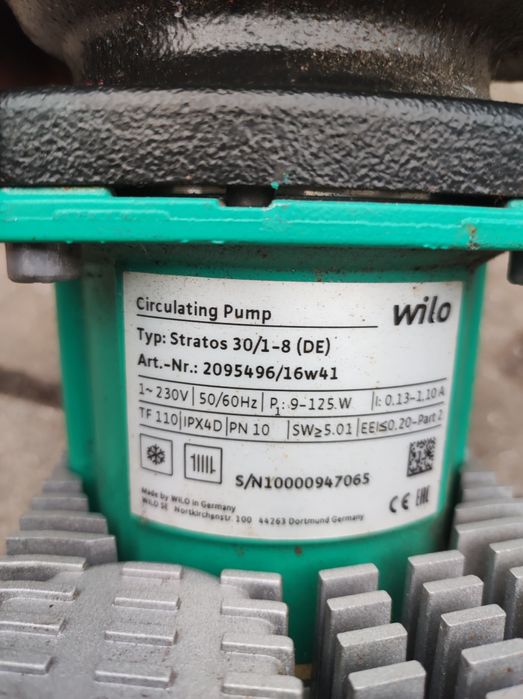 Pompa obiegowa WILO Stratos 30/1-8 DE