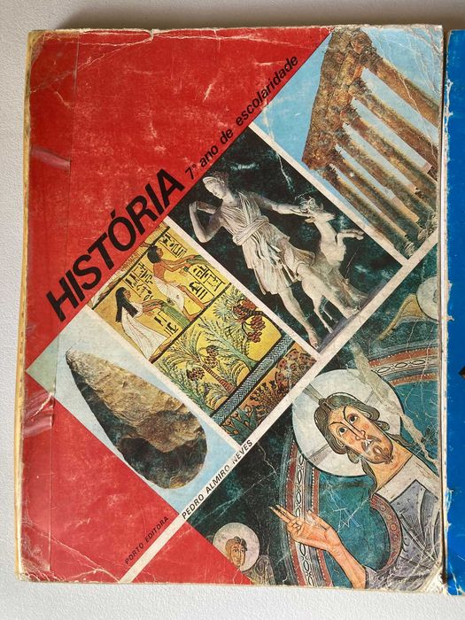 Livros Escolares de História Antigos (preço unitário)
