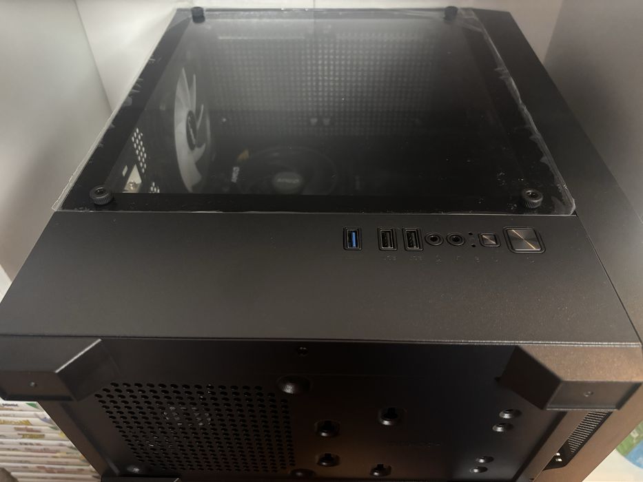 Konputer Ryzen 3 4100 A520 GTX 1050 8gb ram 256 NVME