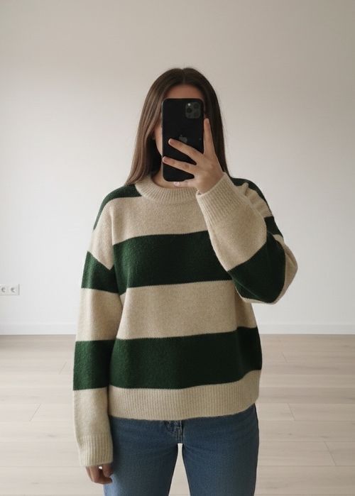 Sweter w pasy House rozm L