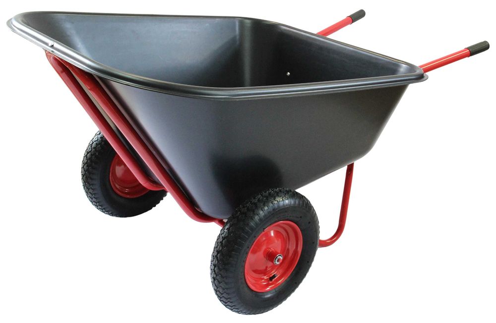 TACZKA 300L dwukołowa WÓZEK PASZOWY koleba japonka XXL na paszę