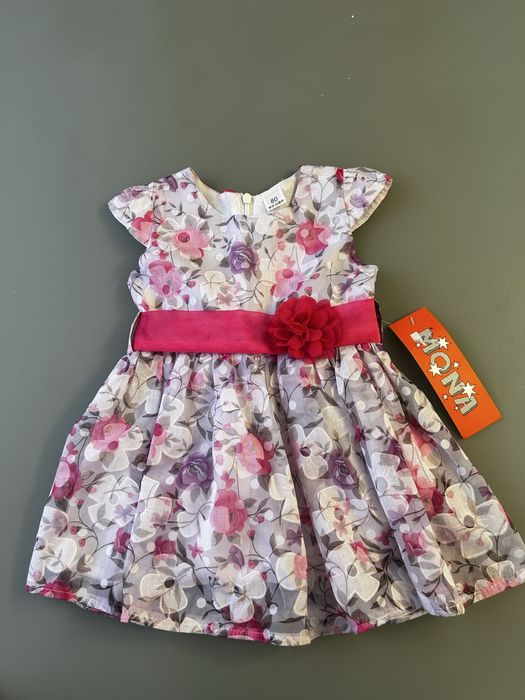 Sukienka w kwiatki roz. 80