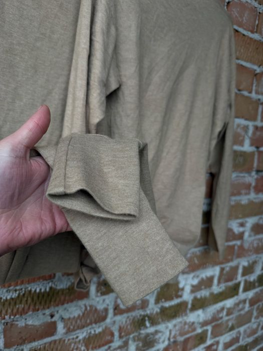 British Forces Mens UK 38 Hot Weather Desert Sand Colour Vest NEW Long