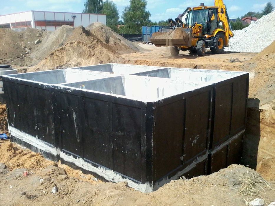 Szambo szamba betonowe zbiorniki na deszczówkę, producent Olsztyn