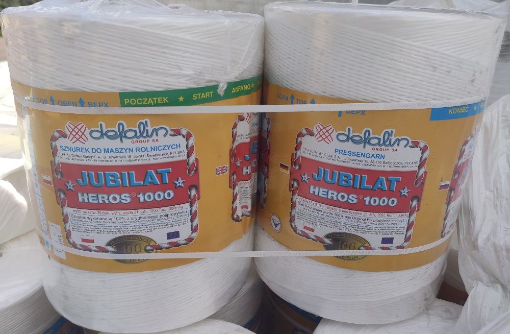 Sznurek rolniczy Defalin Heros Jubilat 4000m TEX 1000