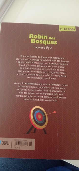 Livro Robin dos Bosques - novo (#clássicos)