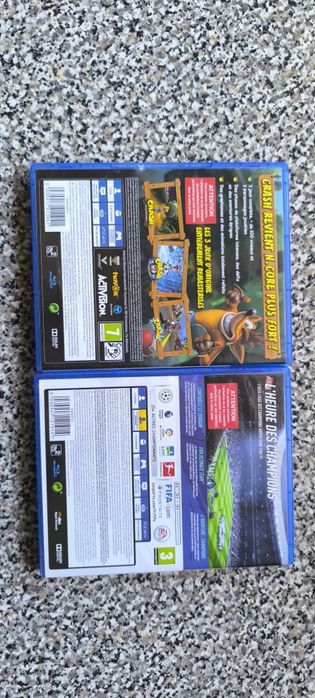 Crash nsane trilogy/Fifa 19 PlayStation 4