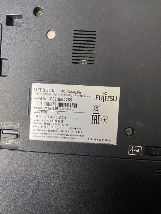 Fujitsu lifebook