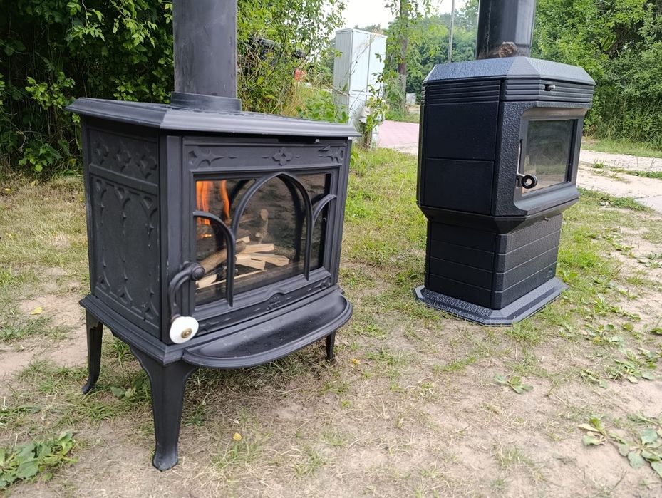 Jotul F100 kominek koza pięć żeliwny