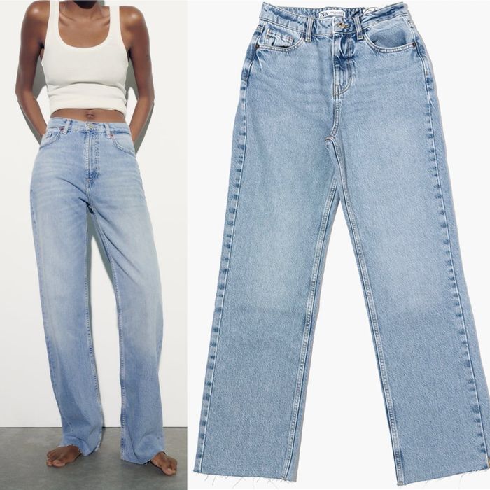 Джинси Zara прямого крою