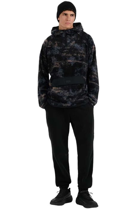 Polar bluza z kapturem regular męski ciepły 4F: różne rozmiary