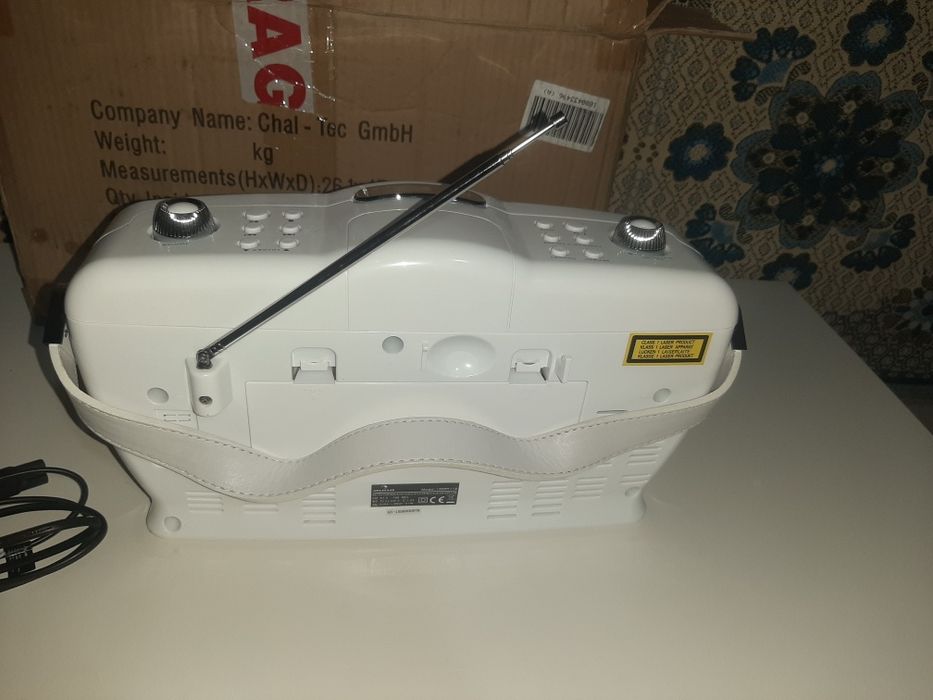 Радиоприемник ретро портативный Auna RCD-70