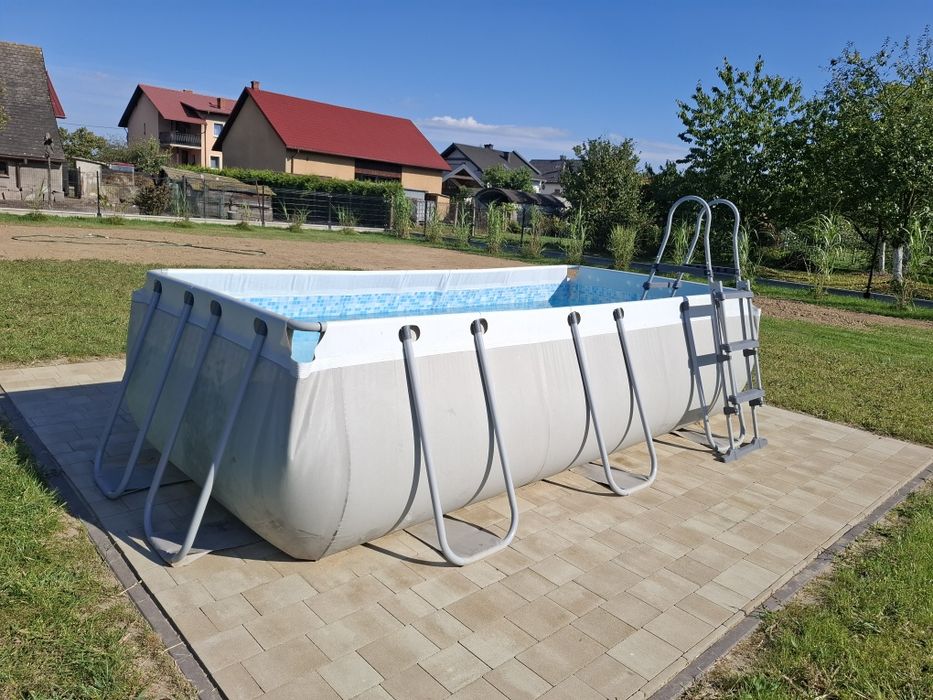 Basen ogrodowy stelaż