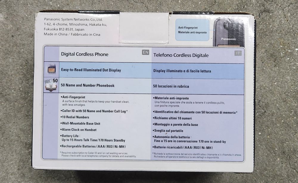 Telefone fixo sem fio