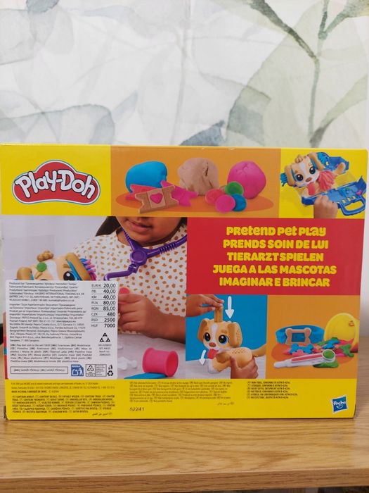 Play Doh Zestaw Wizyta u weterynarza Ciastolina Pies Hasbro