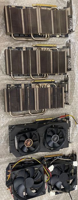 ЛОТ Відеокарти RX 580 8gb Sapphire Asus 5700XT