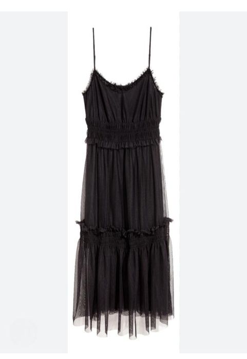 Чорна сукня тюль