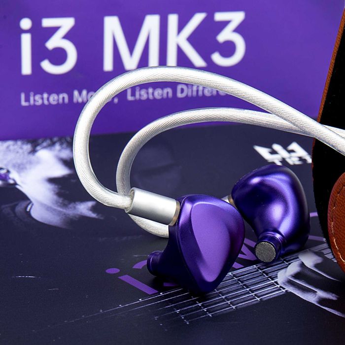 ‼️ TRI i3 MK3 (jack 4.4) - трибридные IEM's наушники (1PLA+1BA+1DD)