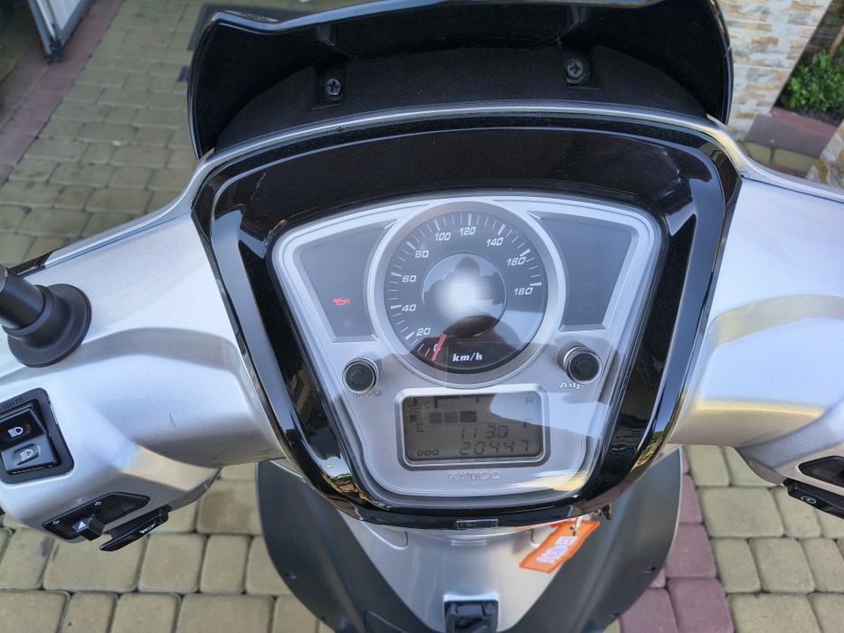 Kymco GTI People, przygotowany do sezonu.