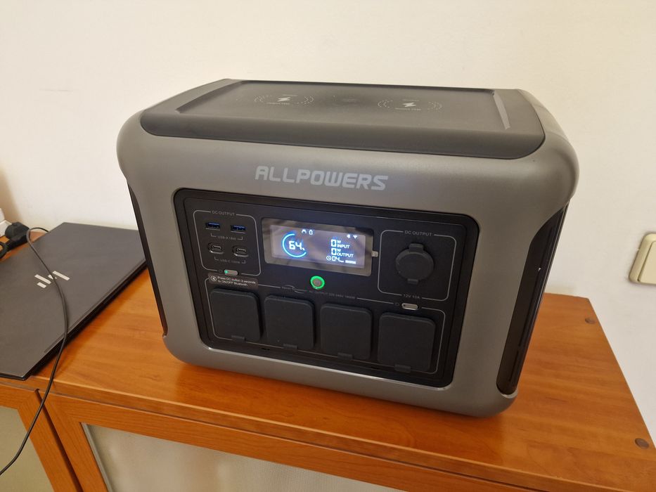 В НАЯВНОСТІ! Інвертор генератор зарядна станція Allpowers R1500 1800Вт