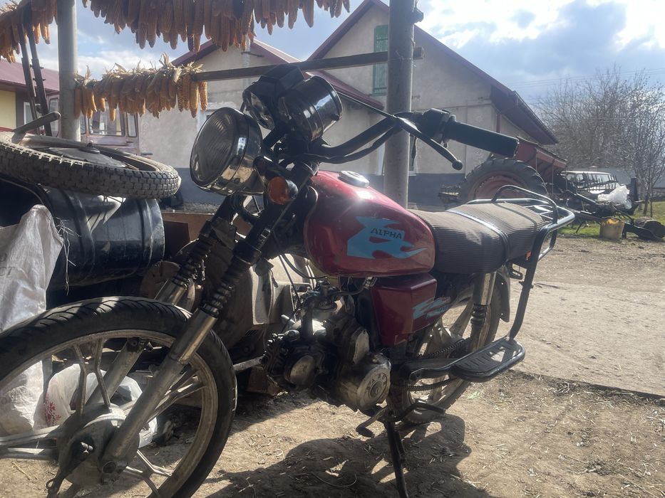 Альфа мопед мотоцикл