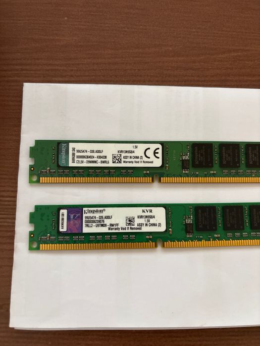 Memória RAM Kingston 4GB DDR3