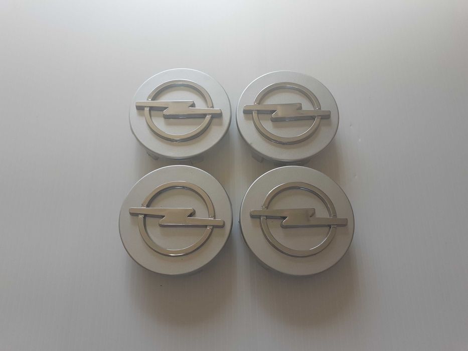 Centros/tampas de jante completos Opel com 56, 59, 60, 64 e 68 mm