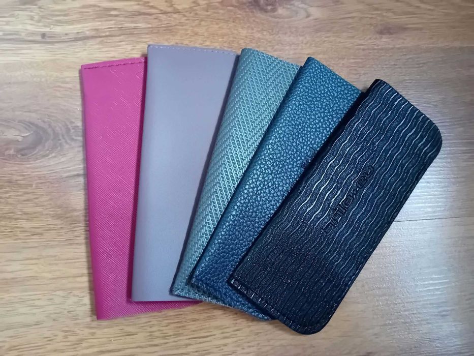 Etui na okulary różowy 5 sztuk