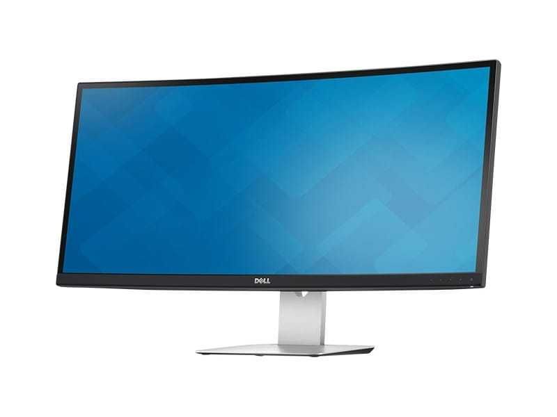 Zakrzywiony Bezramkowy Monitor Dell U3415W / 34" / 3440x1440 / UWQHD