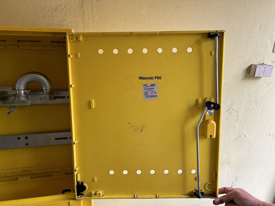Skrzynia na gaz wolnostojaca