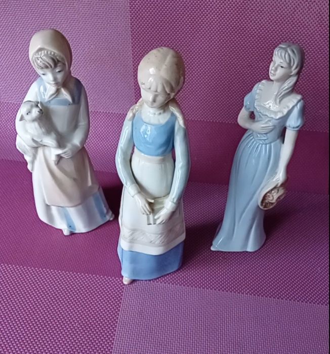 Антикваріатні фігури порцеляна Германія, Іспанія.Всі з маркеруванням.
