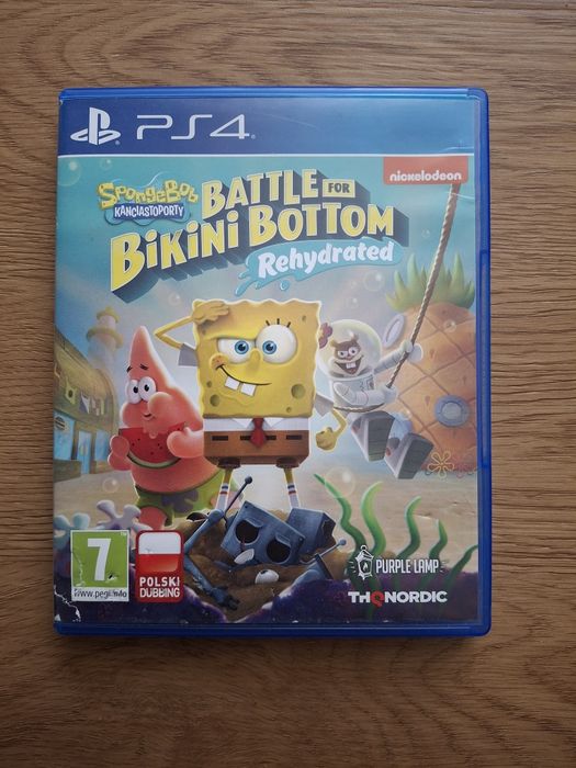 Spongebob PL PS4 PS5 po polsku dubbing