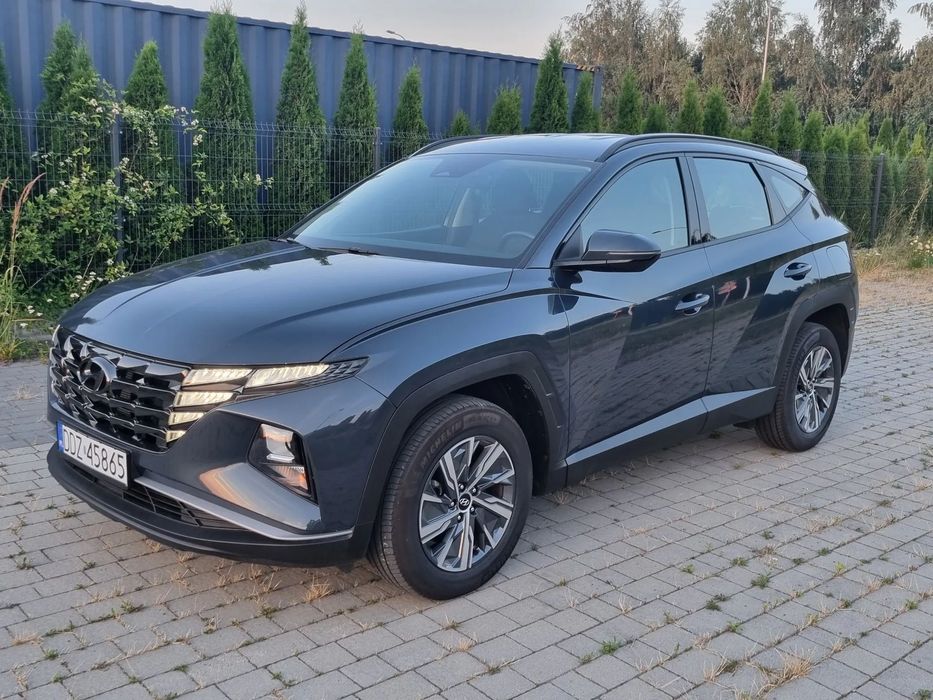 Hyundai Tucson 1.6 HeV Hybryda 235PS Niski Przebieg, Zarejestrowany
