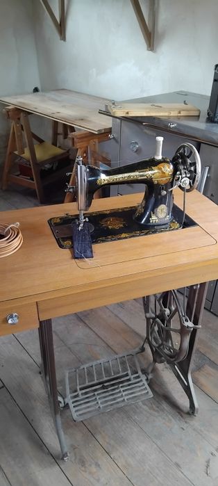 Máquina de costura vintage