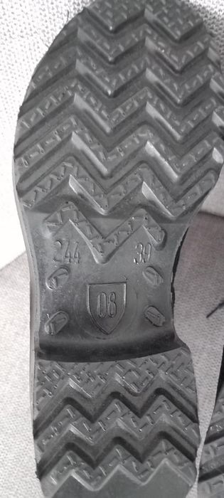 Skórzane buty/glany, r. 39