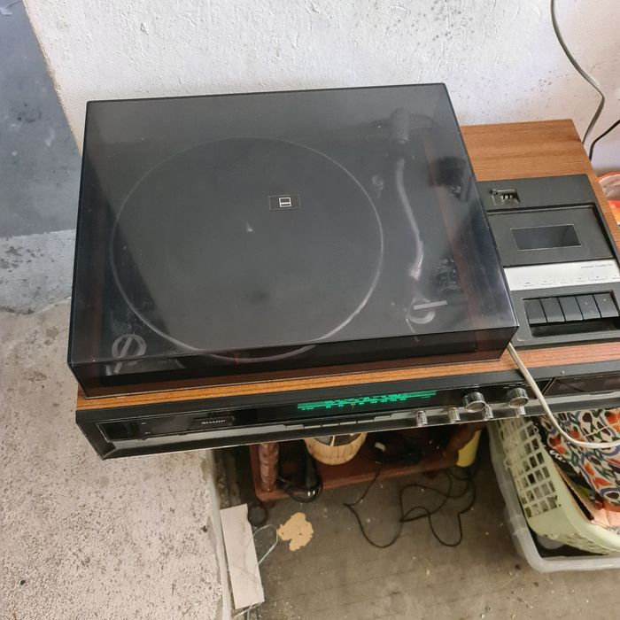 Leitor de vinis marca charp