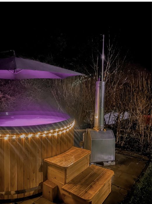 Dom na Mazurach. Noclegi Bogaczewo blisko jeziora, balia, basen