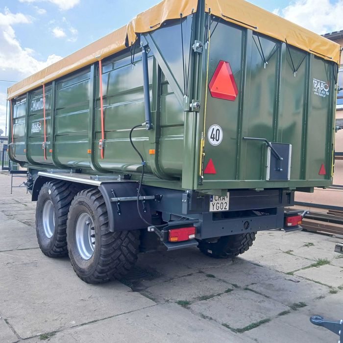 Przyczepa Skorupowa Tandem M28 (22t) FINANSOWANIE,promocja nawóz BISON