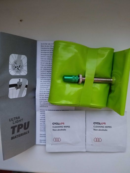 Велосипедна камера TPU (термополіуретан) на МТБ 29"