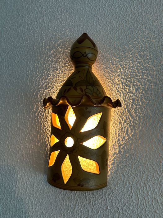 2 candeeiros de parede