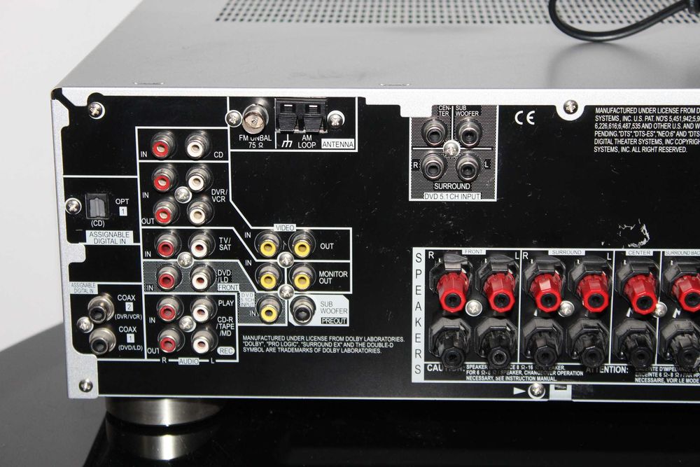 PIONEER VSX-516 Amplituner wzmacniacz kino  USB optyk pilot Wysyłka