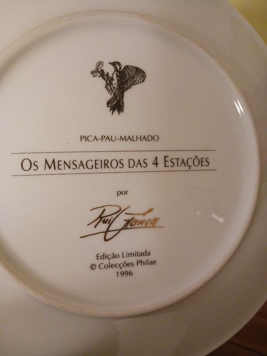 Pratos "Os mensageiros das 4 estações "